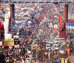 vehicles should not allowed on main snan in kumbh