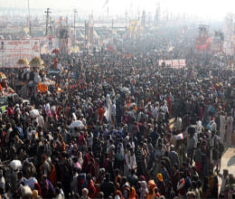 reverent were looking for ghats for ekadashi snan