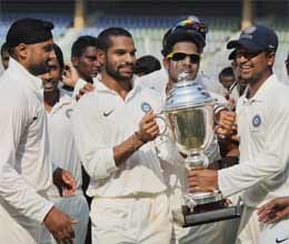 rest india retain irani cup after drawn game against mumbai