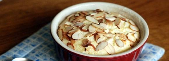 valentines day special almond souffle