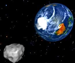 asteroid to whizz past earth tonight