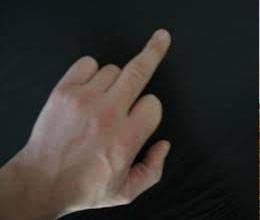 middle finger in palmistry 