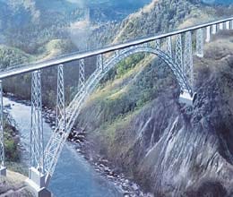 india builds worlds highest rail bridge over river chenab