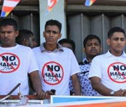 sinhali bauddha group demands ban to halal things in sri lanka