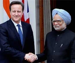 cameron will meet manmohan today, helicopter deal may be discussed 