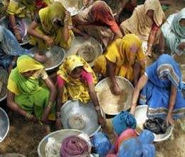central govt does not sanction money to up for mnrega