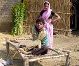 wife bend husband to wedge in ajamgarh