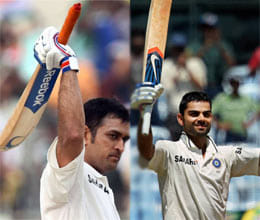 kohli and dhoni get century after sachin misses