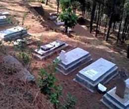 thief in police capture for stolan of dead body gold ornaments in cemetery