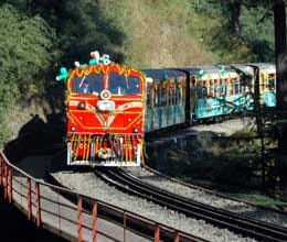 special toy train on kalka shimla track