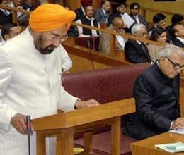 harmohinder chatha presented haryana budget for 2013-14