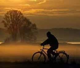 man on bicycle save life of injured man