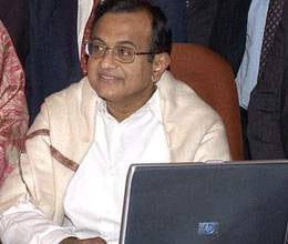 p chidambaram to hangout on google post budget