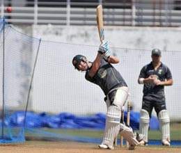 australia practice on 5th day hyderabad pitch 