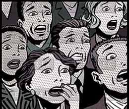 people in shock