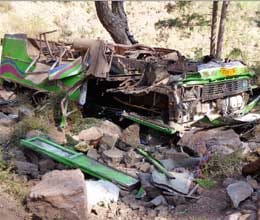 15 killed, 22 injured in bus accident in rajouri