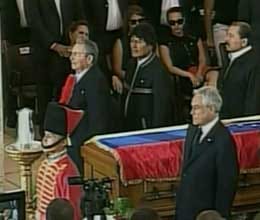 hugo chavez funeral