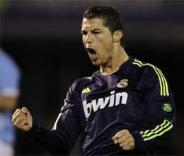 cristiano ronaldo double sends real madrid above atlético in la liga