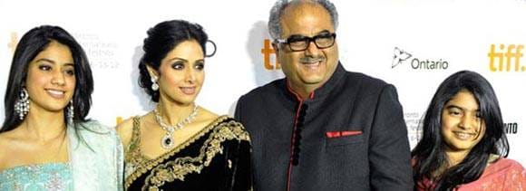 my daughter is not interested in bollywood: Sridevi