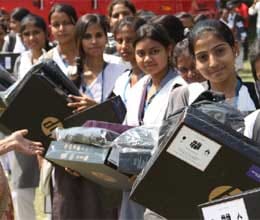 laptop distribution program delayed in lucknow