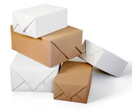 one click will give information about your parcel 