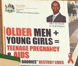 over 25 percentage of schoolgirls hiv positive in south africa
