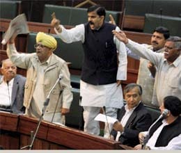ruckus in jk assembly over afzal issue