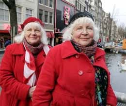 Amsterdam prostitute twins retire at 70 after 50 years and 355,000 men