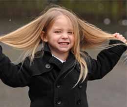 Little hoy to have 2ft-long hair cut off for charity 