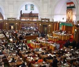 bsp and congress walkout of up assembly on awadhesh prasad comment