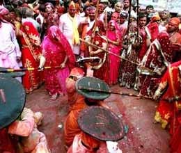lathmar holi of barsana 