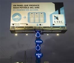billboards puts air into water