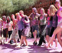 holi is celebrated in abroad too