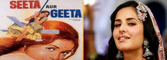 katrina's double role in remake of seeta aur geeta