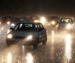 heavy rain changed weather in north india
