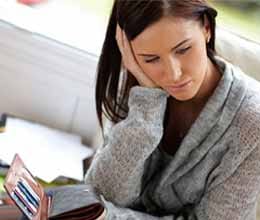 Women don't trust their chaps with money