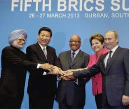 brics play a greater role on international stage