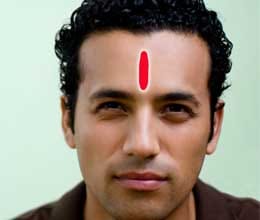 improve luck by tilak per day 