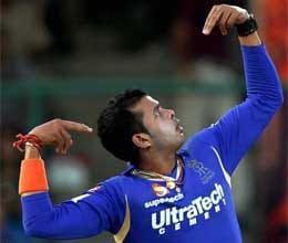 indian paceman sreesanth held for spot fixing