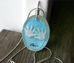 jewelry made from breast milk