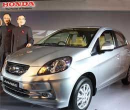 honda amaze launched in india