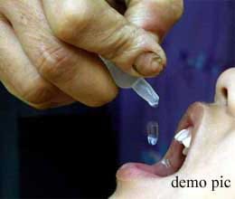 child died after taking polio drop 