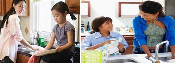 burn calories with household work
