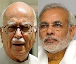 effect of youth of advani's resignation