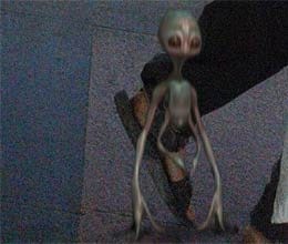 these aliens can come in front of your camera