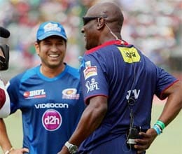 meeting of minds! king richards chats with sachin