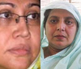 pakistan elections sisters daughters sister in laws in field