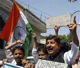 china has built 5km road inside indian territory