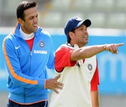 dhoni should say thanks to tendulkar and dravid, who made him captain
