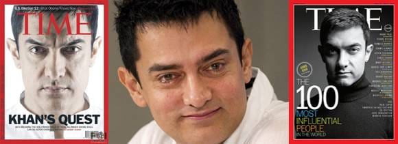 aamir khan include in world's 100 most influential people